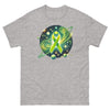 Liver Cancer Space Dust Galaxy Tee - JohnVsGBMSport GreyS