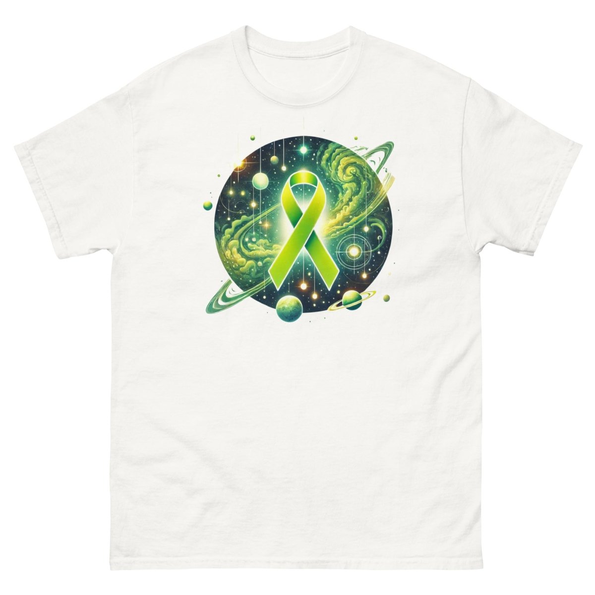 Liver Cancer Space Dust Galaxy Tee - JohnVsGBMWhiteS