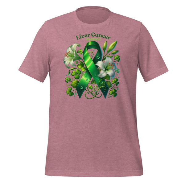 Liver Cancer Spring Tee - JohnVsGBMHeather OrchidS