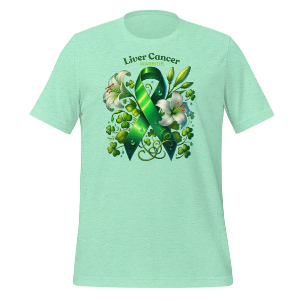 Liver Cancer Spring Tee - JohnVsGBMHeather MintS