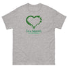 Liver Cancer Survivor Heart Tee - JohnVsGBMSport GreyS