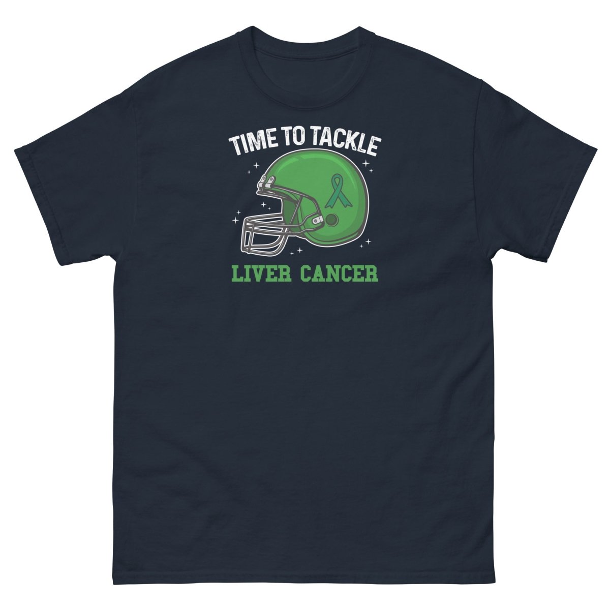 Liver Cancer Tackle Tee - JohnVsGBMNavyS