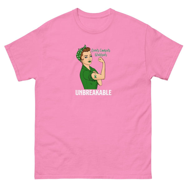 Liver Cancer Unbreakable Tee - JohnVsGBMAzaleaS