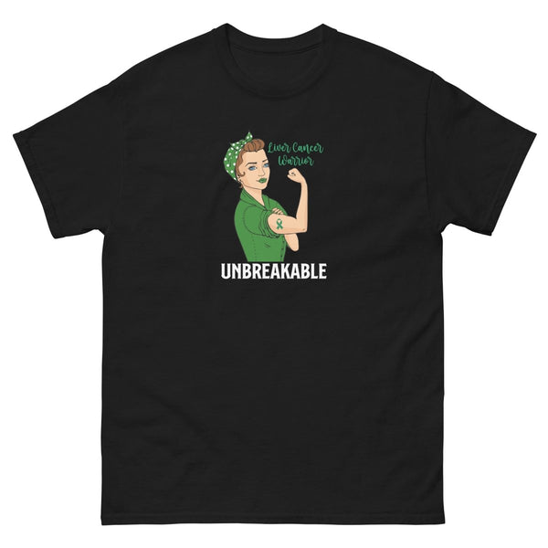 Liver Cancer Unbreakable Tee - JohnVsGBMBlackS