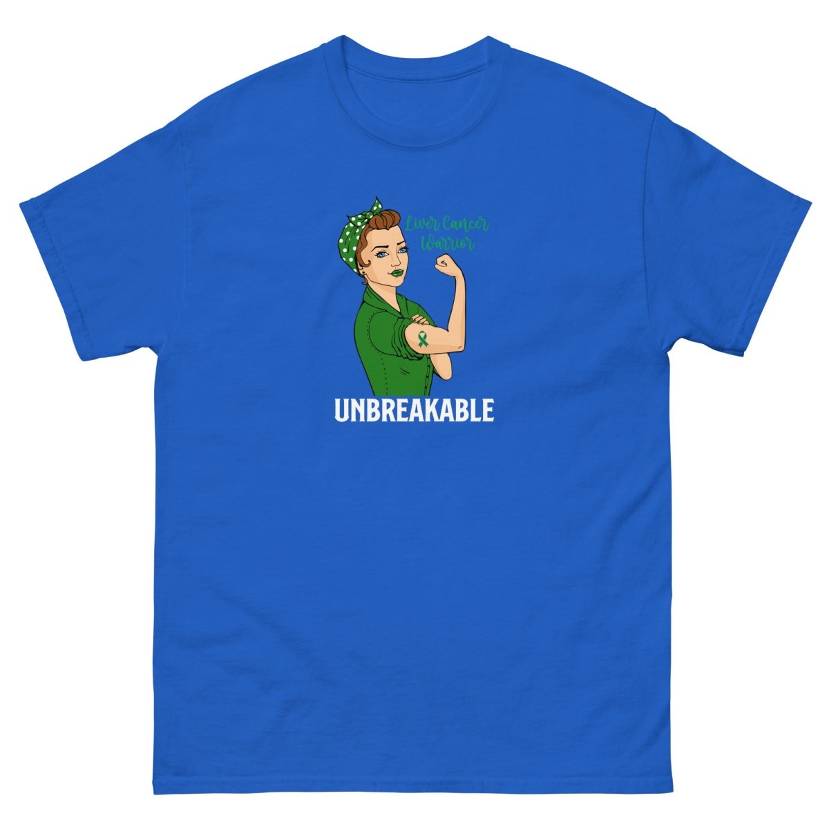 Liver Cancer Unbreakable Tee - JohnVsGBMRoyalS