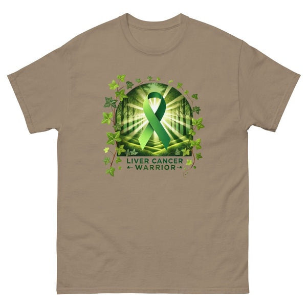 Liver Cancer Warrior Forest Tee - JohnVsGBMBrown SavanaS