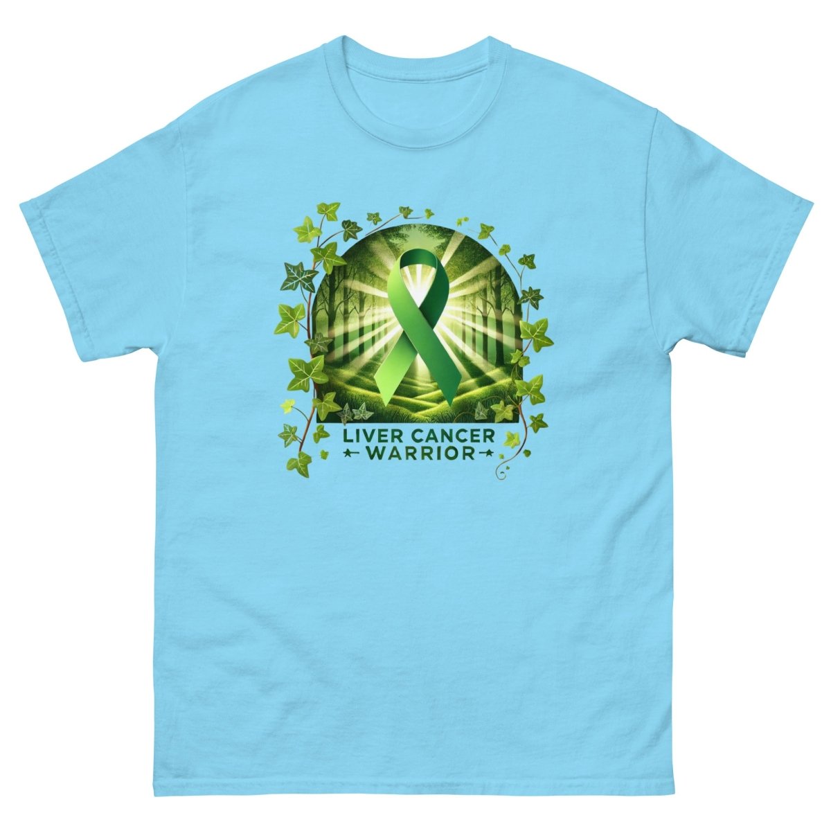 Liver Cancer Warrior Forest Tee - JohnVsGBMSkyS