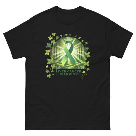 Liver Cancer Warrior Forest Tee - JohnVsGBMBlackS