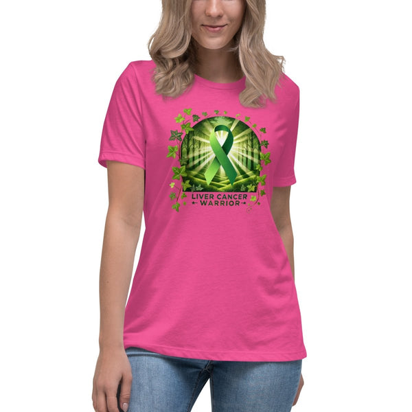 Liver Cancer Warrior Forest Tee - JohnVsGBMBerryS