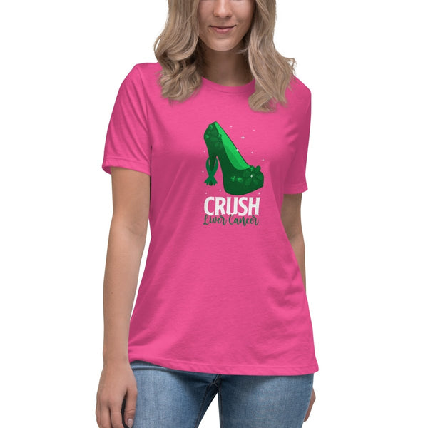 Liver Cancer Women's Crush Tee - JohnVsGBMBerryS