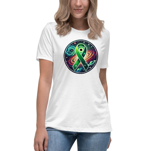 Liver Cancer Women's Galaxy Tee - JohnVsGBMWhiteS