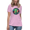 Liver Cancer Women's Galaxy Tee - JohnVsGBMHeather Prism LilacS