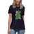 Liver Cancer Women's Gloves Tee - JohnVsGBMNavyS