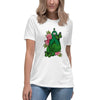 Liver Cancer Women's Gloves Tee - JohnVsGBMWhiteS