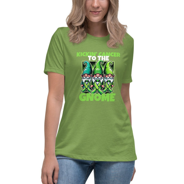 Liver Cancer Women's Gnome Tee - JohnVsGBMLeafS