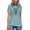 Liver Cancer Women's Looks Like Tee - JohnVsGBMHeather Blue LagoonS