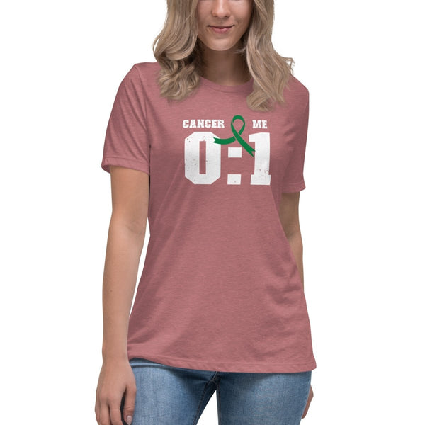 Liver Cancer Women's Score Tee - JohnVsGBMHeather MauveS