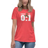 Liver Cancer Women's Score Tee - JohnVsGBMHeather RedS