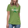 Liver Cancer Women's Survivor Tee - JohnVsGBMLeafS