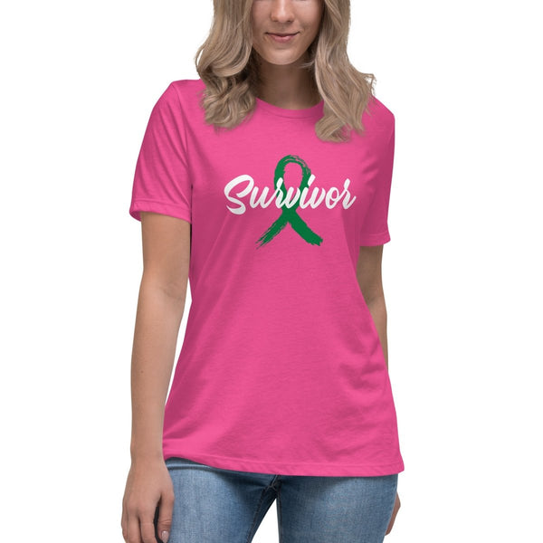 Liver Cancer Women's Survivor Tee - JohnVsGBMBerryS