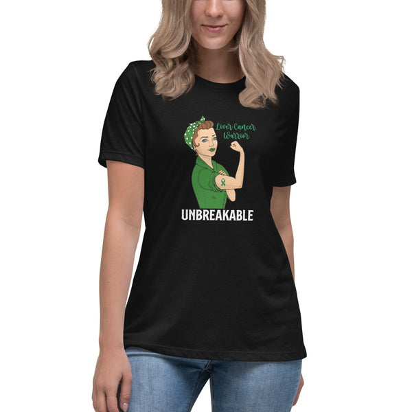 Liver Cancer Women's Unbreakable Tee - JohnVsGBMBlackS