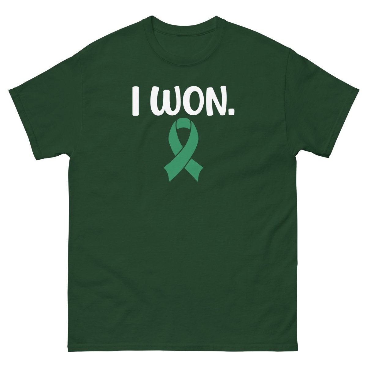 Liver Cancer Won Tee - JohnVsGBMForest GreenS