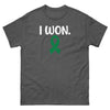 Liver Cancer Won Tee - JohnVsGBMDark HeatherS