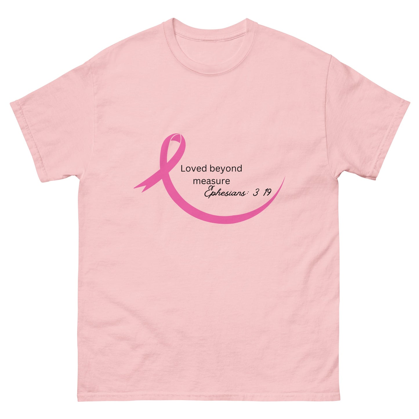 Loved Beyond Measure (Customizable) Tee - JohnVsGBMLight PinkS