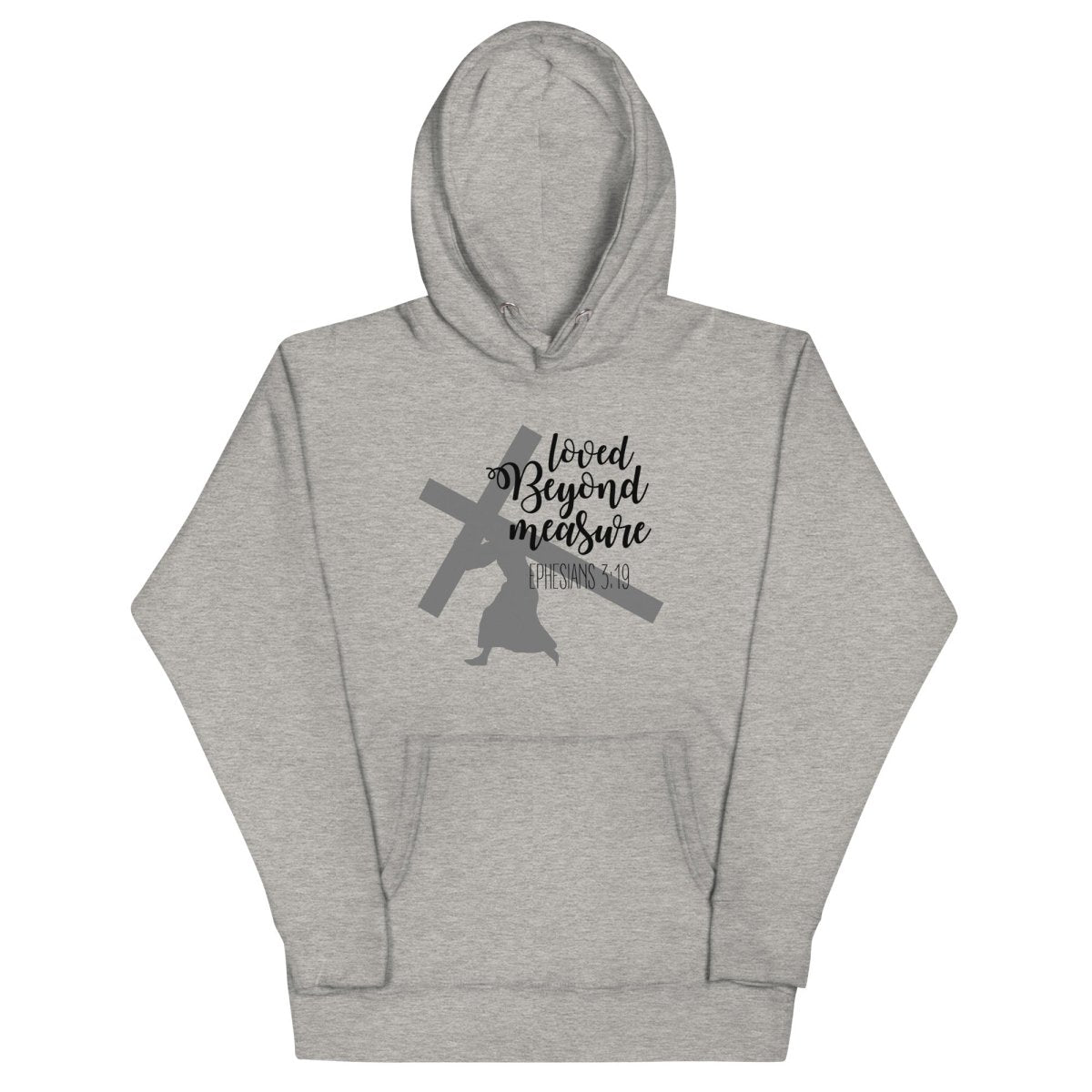 Loved Beyond Measure Hoodie - JohnVsGBMCarbon GreyS