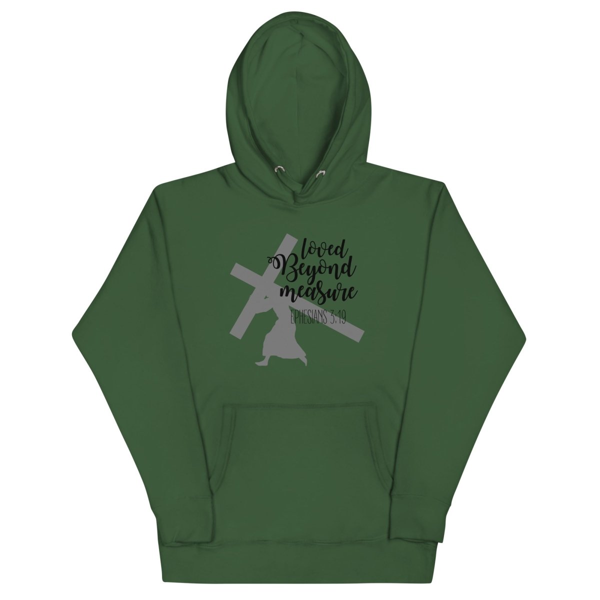 Loved Beyond Measure Hoodie - JohnVsGBMForest GreenS