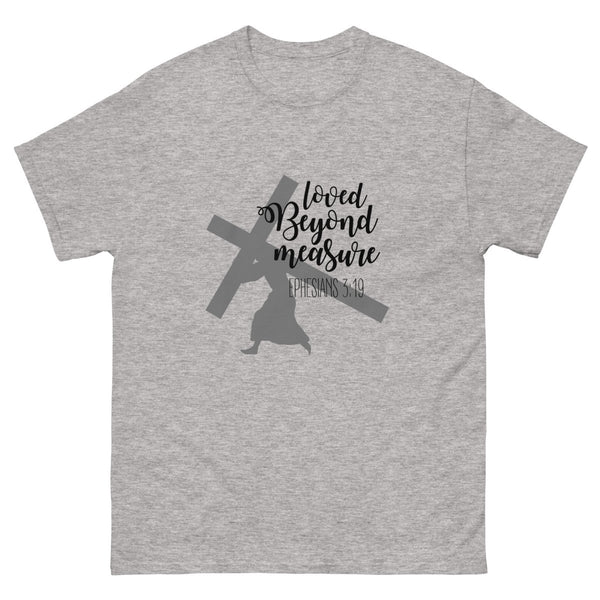 Loved Beyond Measure Tee - JohnVsGBMSport GreyS