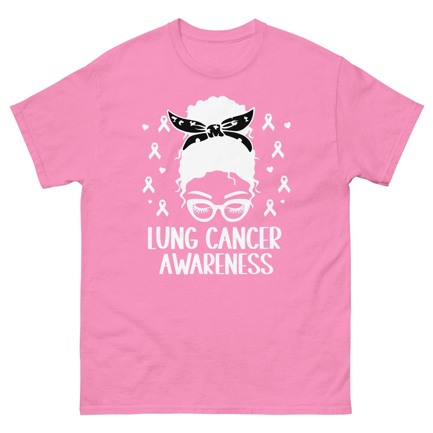 Lung Cancer Awareness Girl Tee - JohnVsGBMAzaleaS