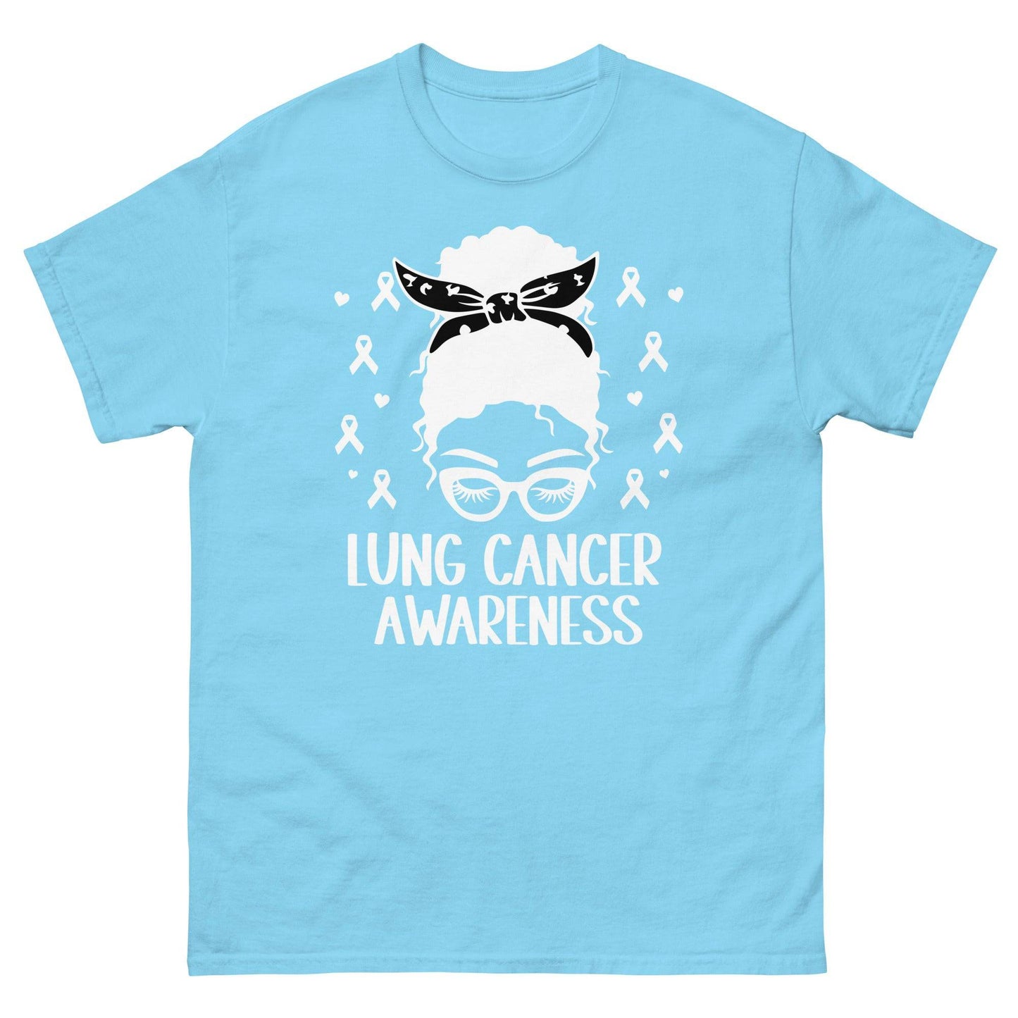 Lung Cancer Awareness Girl Tee - JohnVsGBMSkyS