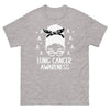 Lung Cancer Awareness Girl Tee - JohnVsGBMSport GreyS