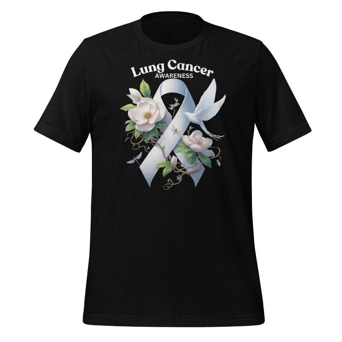 Lung Cancer Awareness Spring Tee - JohnVsGBMBlackS