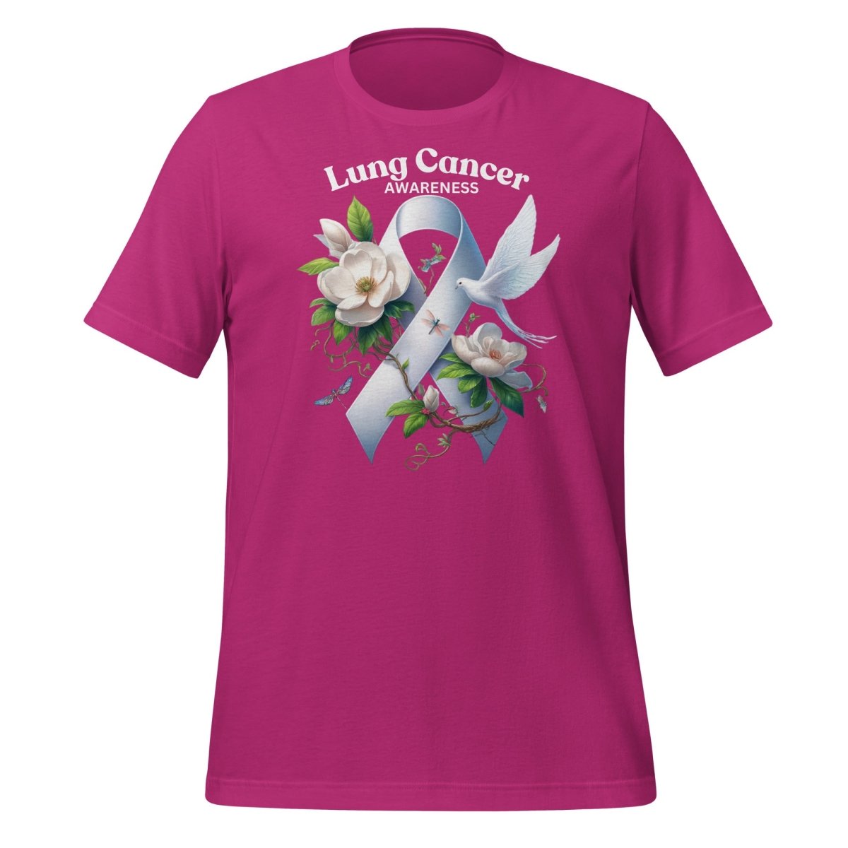 Lung Cancer Awareness Spring Tee - JohnVsGBMBerryS