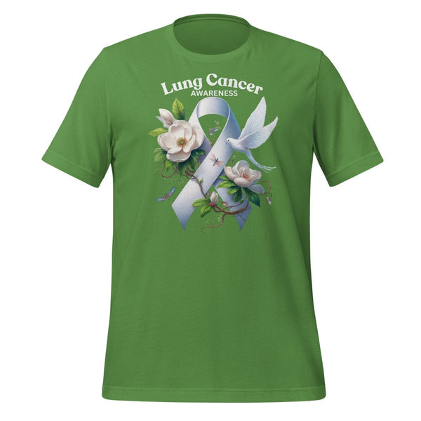 Lung Cancer Awareness Spring Tee - JohnVsGBMLeafS