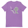 Lung Cancer Butterfly Tee - JohnVsGBMHeather Team PurpleXS