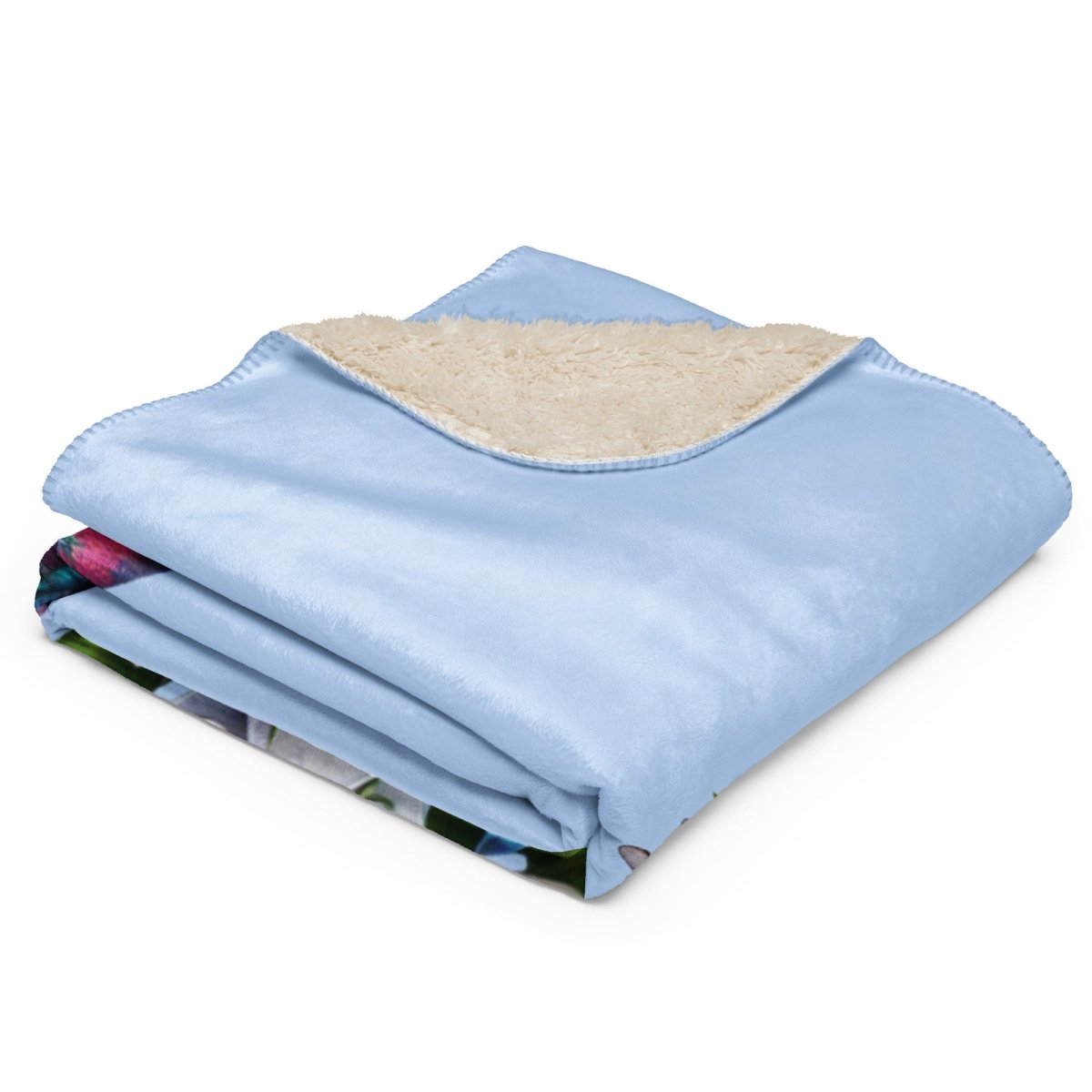 Lung Cancer Dragonfly Sherpa Blanket - JohnVsGBM37″×57″