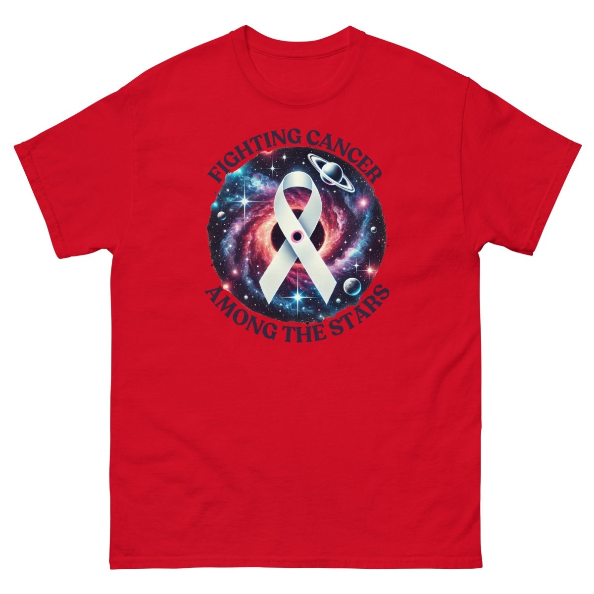 Lung Cancer Galaxy Tee - JohnVsGBMRedS