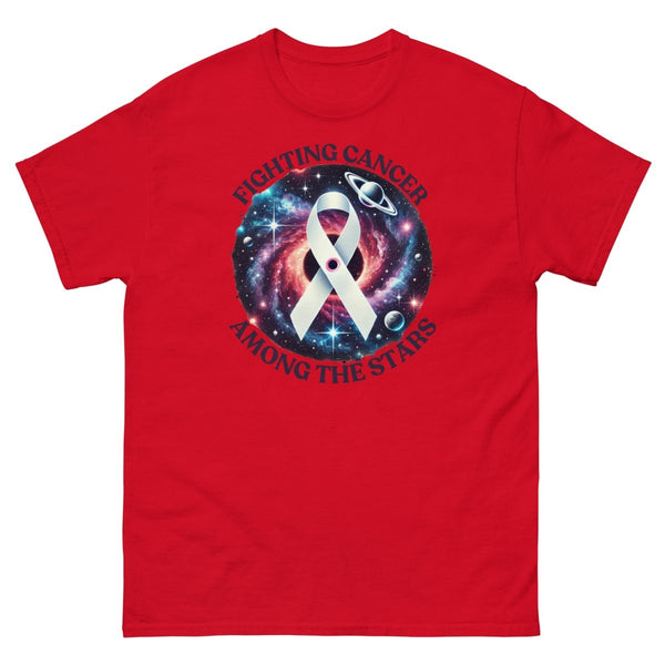 Lung Cancer Galaxy Tee - JohnVsGBMRedS