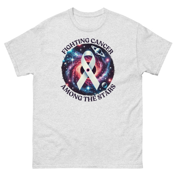 Lung Cancer Galaxy Tee - JohnVsGBMAshS