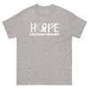 Lung Cancer Hope Tee - JohnVsGBMSport GreyS