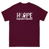 Lung Cancer Hope Tee - JohnVsGBMMaroonS