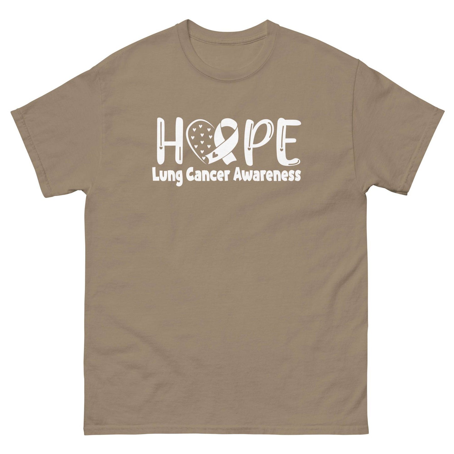 Lung Cancer Hope Tee - JohnVsGBMBrown SavanaS