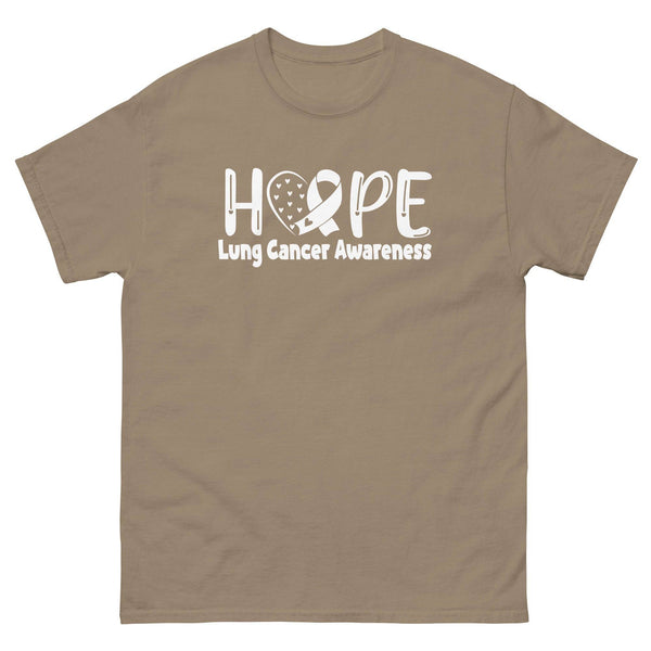 Lung Cancer Hope Tee - JohnVsGBMBrown SavanaS