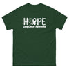 Lung Cancer Hope Tee - JohnVsGBMForest GreenS