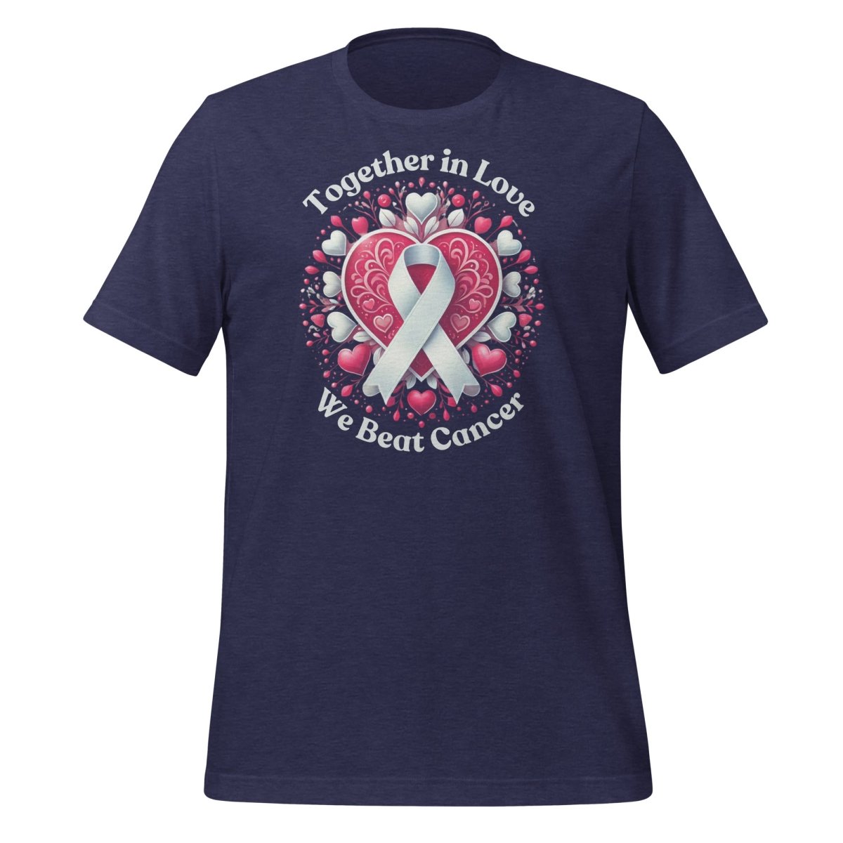 Lung Cancer Love Tee - JohnVsGBMHeather Midnight NavyS