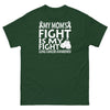 Lung Cancer My Mom's Fight Tee - JohnVsGBMForest GreenS