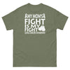 Lung Cancer My Mom's Fight Tee - JohnVsGBMMilitary GreenS